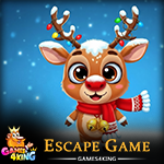 Funny Snow Deer Escape Games4King