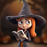 Funny Warlock Girl Escape Games4King