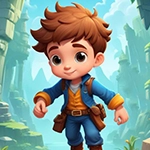 Genius Lad Rescue Games4King