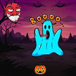 Ghost Cursed Man Escape Games2Rule