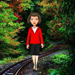 Girl Escape From Railway Track BigEscapeGames