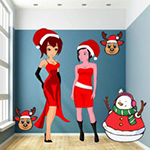 Girls Go To The Christmas Party WowEscape