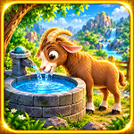 Give Water To The Thirsty Goat Games2Jolly
