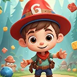 Gleeful Hat Child Rescue Games4King