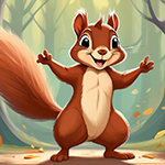 Graceful Squirrel Escape Games4King