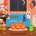 Halloween Candle Room Escape Games2Live