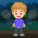 Handsome Little Boy House Escape Games2Jolly
