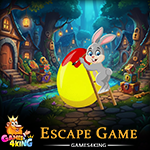 Happy Painter Rabbit Escape Games4King