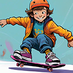 Happy Skater Kid Rescue Games4King