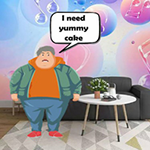 Help Hungry Chubby Boy WowEscape