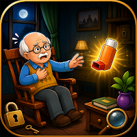 Help The Asthmatic Grandpa Games2Jolly