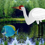 Help The Crane Friend BigEscapeGames