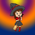 Help The Cute Witch Games4King