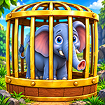 Help The Lonely Elephant Games2Jolly