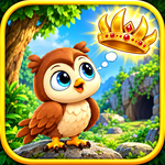 Help The Owl Find Its Crown Games2Jolly