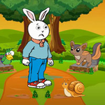 Help The Rabbit Father BigEscapeGames