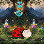 Help Trapped Lady Bug Games2Rule