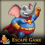 Heroic Elephant Rescue Escape Games4King
