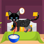 Hungry Cat Escape BigEscapeGames