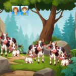 Hungry Cow Rescue Games2Mad