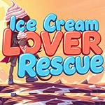 Ice Cream Lover Rescue Games4King
