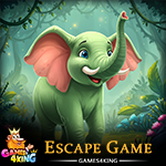Jolly Elephant Rescue Games4King