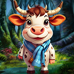 Jovial Cow Rescue Games4King