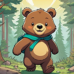 Joyful Bear Kid Rescue Games4King