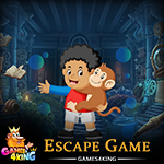 Joyful Boy And Monkey Escape Games4King