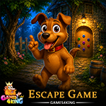 Joyful Puppy Escape Games4King