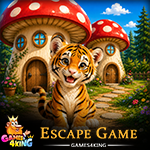 Joyful Tiger Cub Escape Games4King