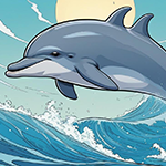 Jumping Dolphin Rescue Games4King