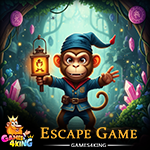 Jungle Monkey Kid Rescue Games4King