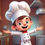 Junior Chef Lad Escape Games4King