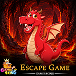 Lava Dragon Escape Games4King