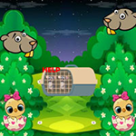 Liberate Stuck Twin Rat BigEscapeGames