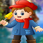Little Handsome Boy Escape