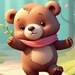 Lovely Petite Bear Escape Games4King