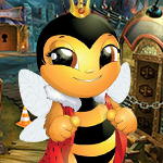 Lovely Queen Bee Escape Games4King