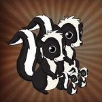 Lovely Skunk Family Rescue Games2Jolly