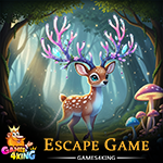 Magical Deer Child Rescue Games4King