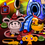 Monkey Happy Stage 1038 PencilKids