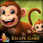Monkey Mom And Cub Escape Games4King