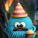 Mustache Monster Escape Games4King