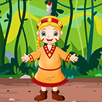 Native Lovely Girl Escape Games4King