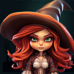 Nebula Wizard Lady Escape Games4King