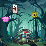 Net Trapped Doves Escape Games2Rule