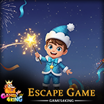 New Year Sparkle Boy Escape Games4King