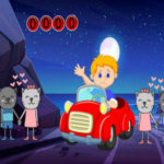 Night Car Rescue Games2Mad