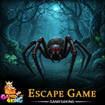 Night Spider Rescue Games4King